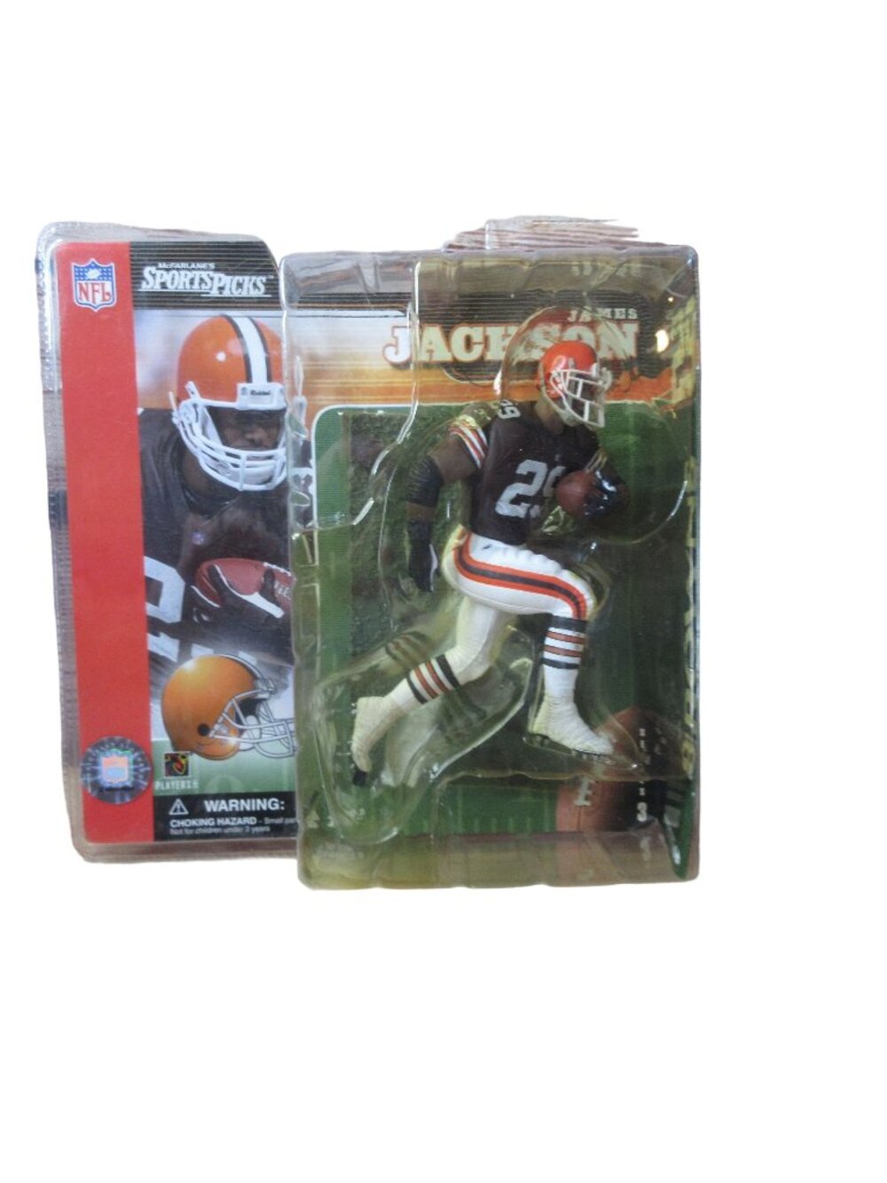 James Jackson NFL Series 3 Running Back Figure McFarlane Sports  NIB 2002
